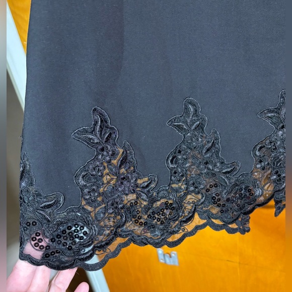 Lane Bryant Black Sweater (14/16) and Lace Skirt Set (18) - Picture 3 of 16